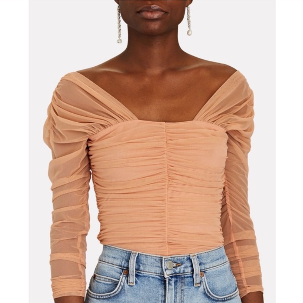 A.L.C. Jackie Ruched Top Size S